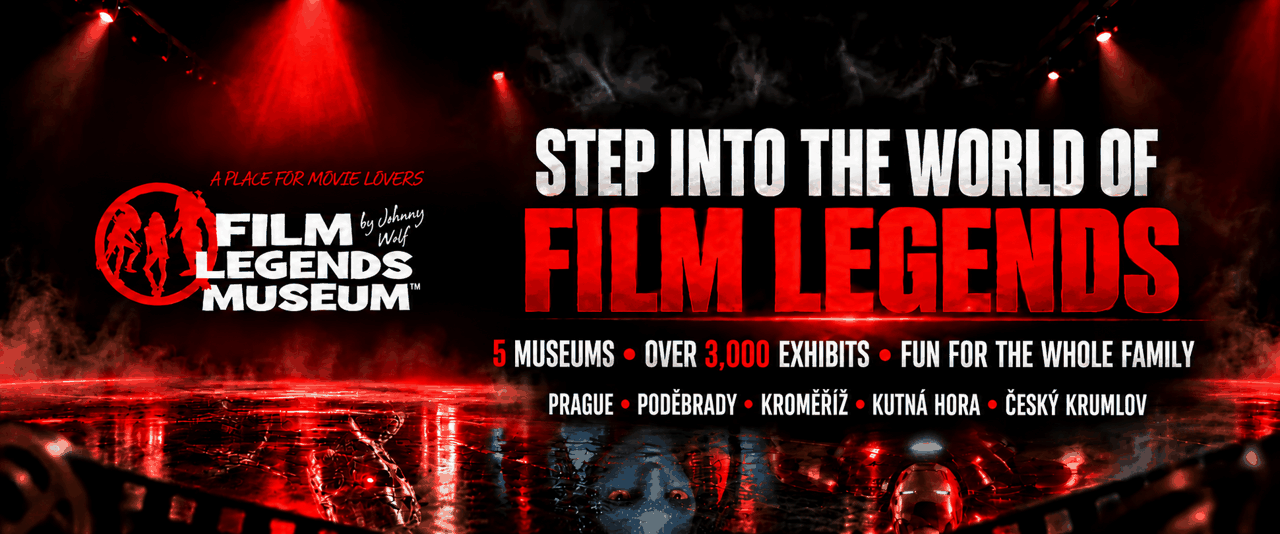 Step into the world of Film Legends — 5 museums, over 3,000 exhibits and fun for the whole family