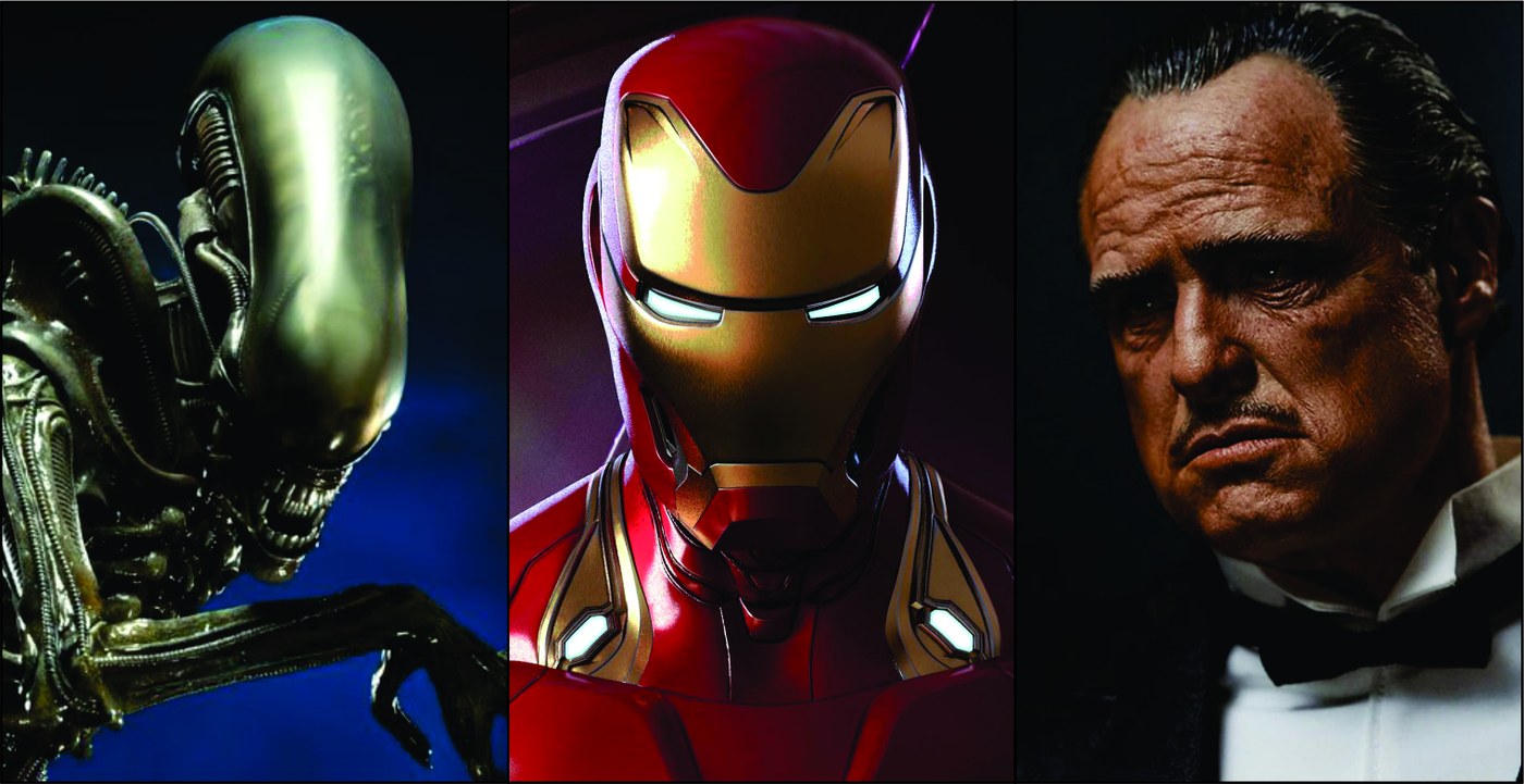 Alien, Iron Man and The Godfather at Film Legends Museum